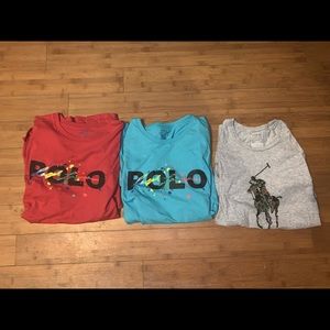 Polo Ralph Lauren 3 T-Shirt bundle $40